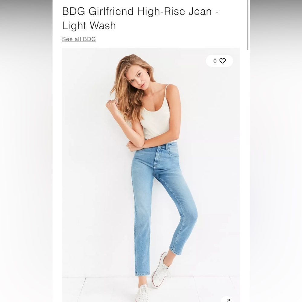 bdg girlfriend jeans